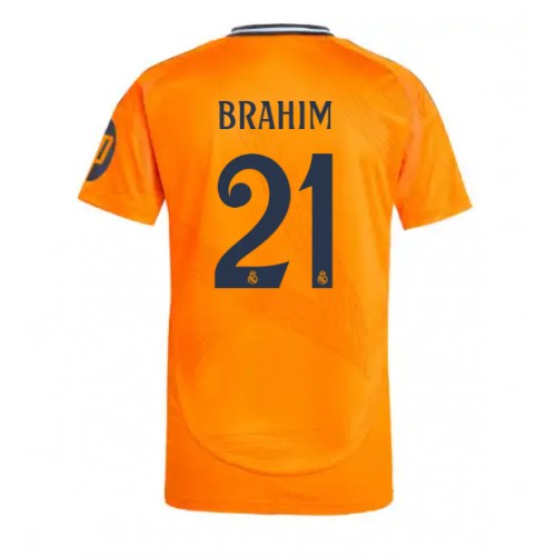 Real Madrid Brahim Diaz #21 Gostujuci Dres 2024-25 Kratak Rukav